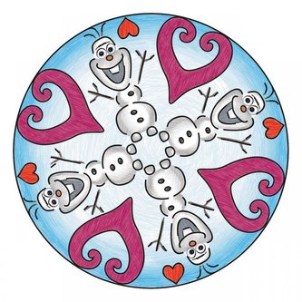 Disney Ledové království malá Mandala