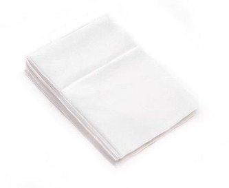 Ubrousky do zásobníku na papírové ubrousky Vialli 17 x 17 cm bílé 1 vrstva, 100 % celulóza