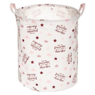 Atmosphera Plátěný box na hračky růžová