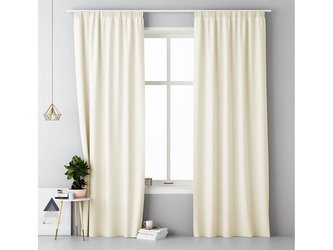 Dekorační závěs s řasící páskou COMO smetanová 140x250 cm MyBestHome