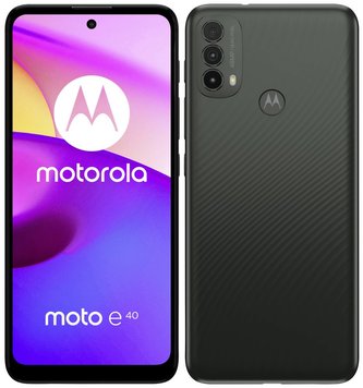 Motorola Moto E40 - dark cedar   6,5" / Dual SIM/ 4GB/ 64GB/ LTE/ Android 11