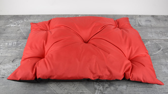 Prošívaný polštář pro psy 90x60 cm, červená, Mybesthome