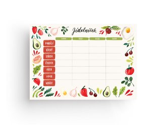 Chaukiss Týdenní plánovač - Jídelníček