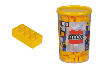 Blox 100 Kostičky žluté v boxu