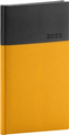 Kapesní diář Dado 2023 žlutočerný