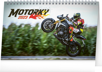 Motorky 2023 - stolní kalendář