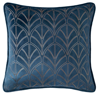 Polštář BLISSY modrá 45x45 cm Mybesthome