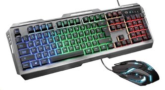 TRUST klávesnice GXT 845 Tural Gaming Combo