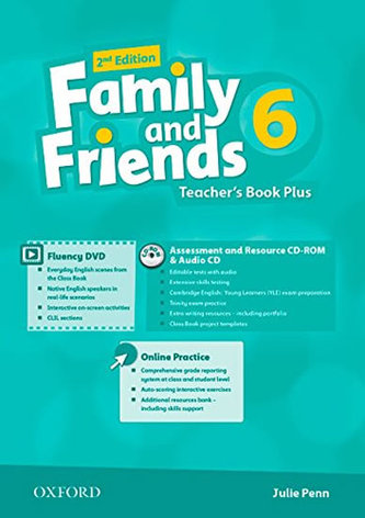 Family and Friends 6 2nd Edition Teacher´s Book Plus with Multi-ROM