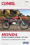 Clymer Honda Xl/Xr75, Xl/Xr80 & X