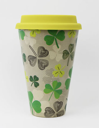 Bambusový kelímek Čtyřlístek