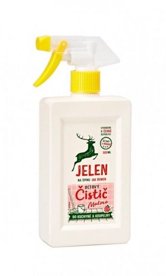 Jelen octový čistič 500 ml - malina