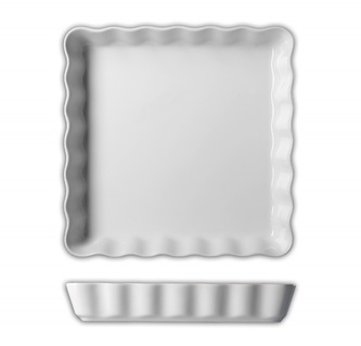 Forma zapékací koláčová 24x24 cm porcelán