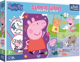 Oboustranné puzzle Prasátko Peppa SUPER GIANT