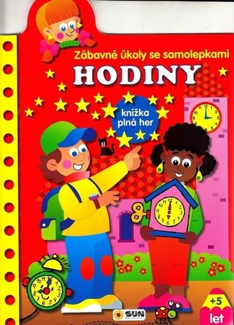 Hodiny - Zábavné úkoly se samolepkami