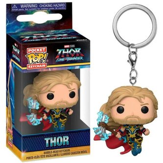 Funko POP Keychain: Thor Love and Thunder - Thor (klíčenka)