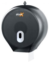 Simex zásobník na toaletní papír Jumbo 250 mm Exclusive II - černý
