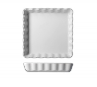 Forma zapékací koláčová 19x19 cm porcelán