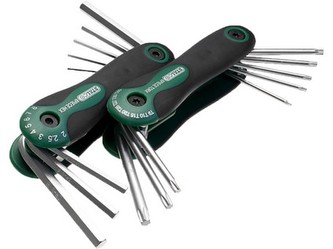 sada TORX + imbus TORX T9-T40, Hex 2-8mm, 2x8díl. STALCO