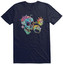 Pánské tričko Rick and Morty: Eyeball Skull (2XL) černá bavlna