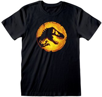 Pánské tričko Jurassic World|Jurský svět: Dominion (L) černá bavlna