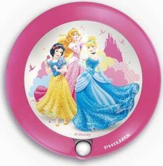 DĚTSKÁ NOČNÍ LED LAMPIČKA SE SENZOREM Disney Princess 71765/28/16
