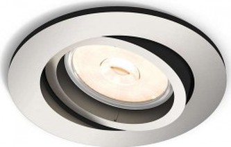 BODOVÉ ZAPUŠTĚNÉ SVÍTIDLO 50391/17/PN matný chrom, GU10 1x5,5W