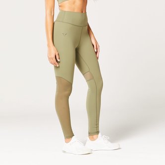 Dámské legíny Mesh Insert Green - SQUATWOLF - Velikost: XS