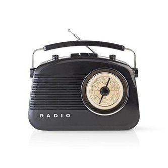 Rádio Nedis RDFM5000BK černá