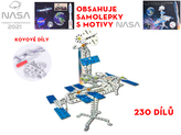 NASA vesmírná stanice kovová 230ks 8+ v krabičce