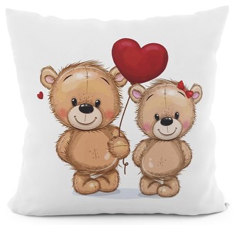 Polštář BEAR LOVE I. 40x40 cm  Mybesthome