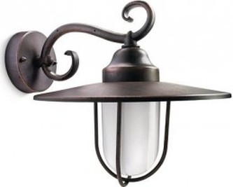 VENKOVNÍ NÁSTĚNNÉ SVÍTIDLO 16270/86/16 hnědé