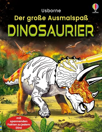 Der große Ausmalspaß: Dinosaurier