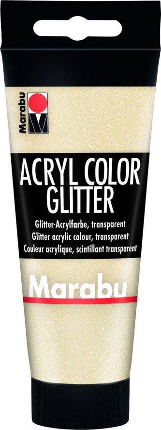 Marabu Acryl Color akrylová barva - zlatá glitr 100 ml