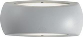 VENKOVNÍ NÁSTĚNNÉ SVÍTIDLO FRANCY-1 AP1 GRIGIO 123738 stříbrné