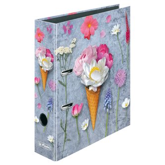 Pořadač A4/8 cm s motivem, Zmrzlinová kytice