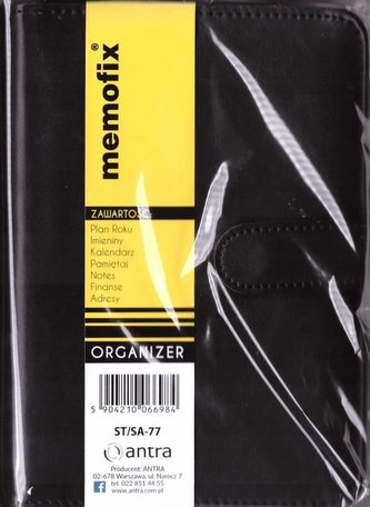 Organizer Memofix B6 ST/SA 77 czarny