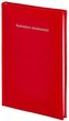 Kalendarz akad. 2022/23 A5 Tyg. Vivella Czerwień