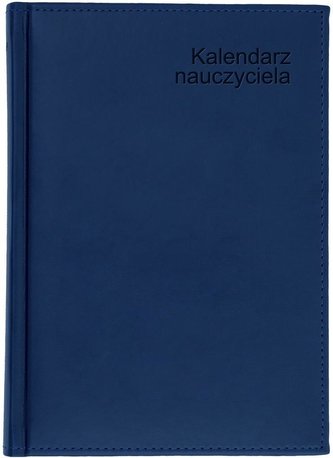 Kalendarz naucz. 2022/2023 A5 tyg. Vivella Granat