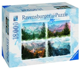 Puzzle Neuschwanstein 18000 dílků