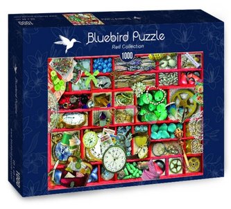 Puzzle 1000 Czerwona kolekcja