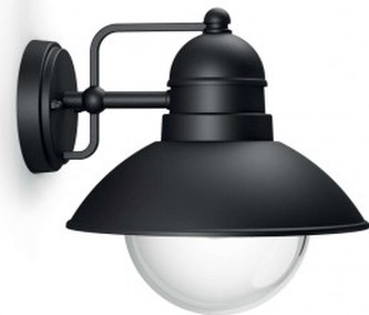 VENKOVNÍ NÁSTĚNNÉ SVÍTIDLO 17237/30/PN černé