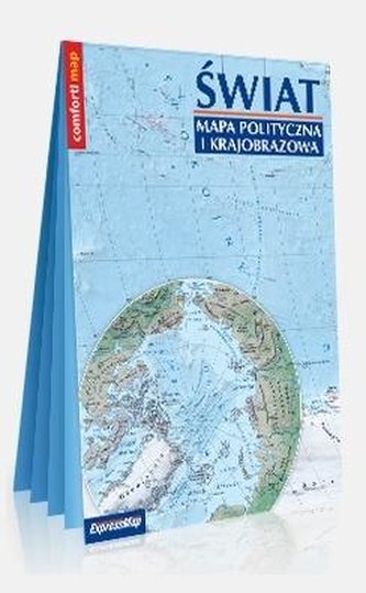 Comfort! map Świat pol.-krajobraz. laminat w.2022