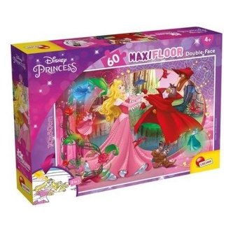 Puzzle dwustronne 60 el. Śpiąca Królewna