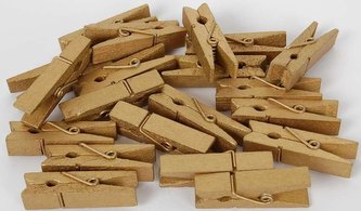 Klamerki ozdobne Color 21 złote