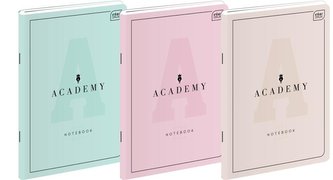 Zeszyt A4/60K kratka Academy Pastel (5szt) Zeszyt A4/60K kratka Academy Pastel (5szt)