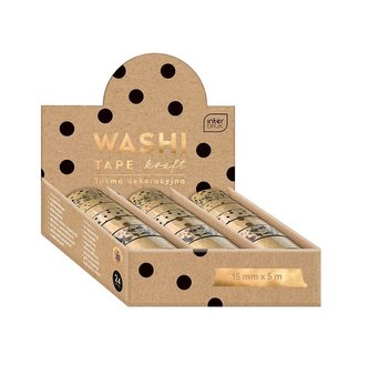 Taśma dekoracyjna Kraft (24szt) Taśma dekoracyjna Kraft (24szt)