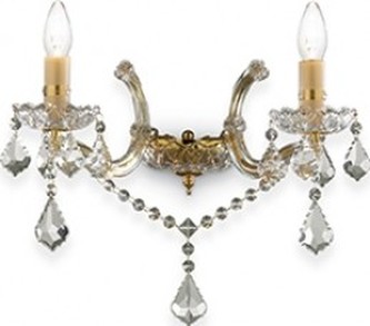 NÁSTĚNNÉ SVÍTIDLO FLORIAN AP2 ORO 035659