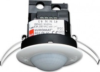 POHYBOVÉ VESTAVNÉ ČIDLO LUXOMAT PD3-1C-FC IP20 bílé