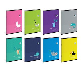 Zeszyt A5/16K kratka B&B Kids Tropic (20szt) Zeszyt A5/16K kratka B&B Kids Tropic (20szt)